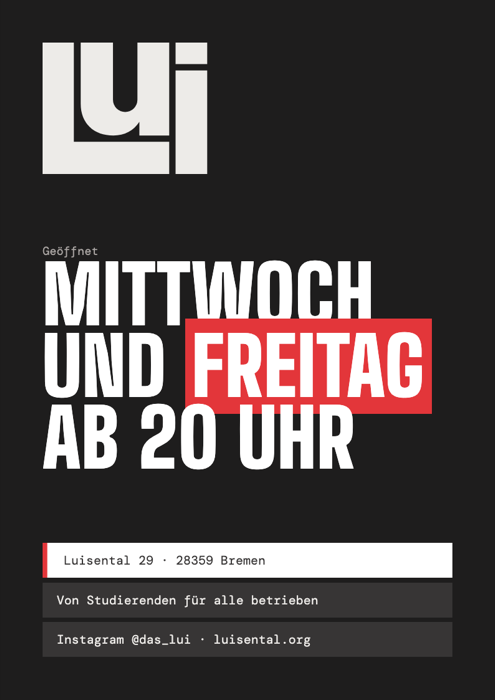 Vorschau Öffnungszeiten